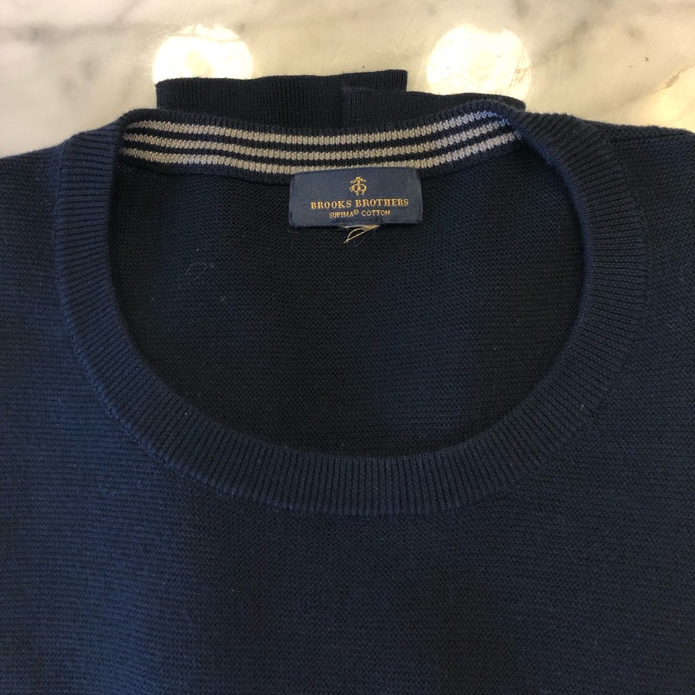 Brooks Brothers Supima Cotton Crewneck